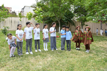 Nəsimi rayonunda “Yaşıl dünya naminə həmrəylik ili” çərçivəsində “Tullantıdan həyata” adlı tədbir keçirilib.