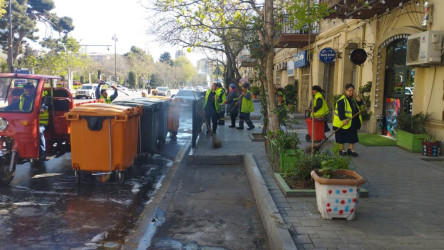 Nəsimi rayonunda növbəti iməcilik keçirildi.