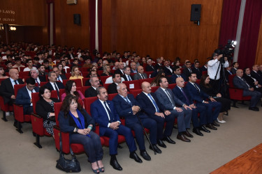 Ulu öndər Heydər Əliyevin 100 illiyinə həsr olunmuş “Uğurlu neft strategiyası” adlı tədbir keçirilib.