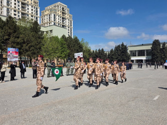 “Şahin” hərbi-idman oyunlarının Nəsimi rayon birinciliyi keçirilib