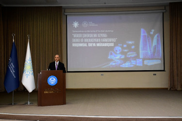Nəsimi rayonunda “Müasir Şəhərsalma Vizyonu: Ənənə və İnnovasiyanın Harmoniyası” Rəqəmsal İdeya Müsabiqəsinin bağlanış mərasimi keçirilib