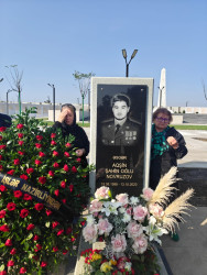 Vətən Müharibəsi Şəhidi Novruzov Aqşin Şahin oğlunun şəhadət günündə əziz xatirəsi yad edildi.
