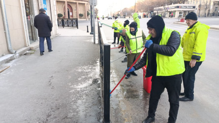 Nəsimi rayonunda növbəti iməcilik keçirilib