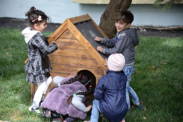 Nəsimi rayonunda növbəti “Abad həyət” sakinlərin istifadəsinə verilib