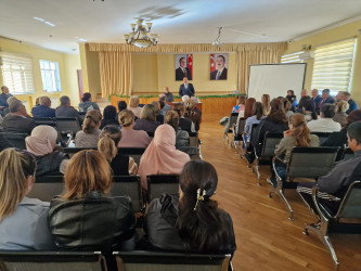 Nəsimi rayon İcra Hakimiyyətinin başçısı səyyar qəbul keçirdi