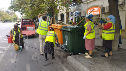 Nəsimi rayonunda növbəti iməcilik keçirilib