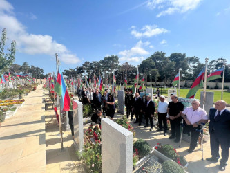 Vətən müharibəsi Şəhidi Abdullayev İbrahim Habil  oğlunun doğum günündə əziz xatirəsi yad olundu.