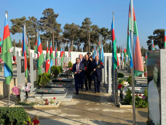 Vətən Müharibəsi Şəhidi Mikayılov Cəbrayıl Valeh oğlunun şəhadət günündə əziz xatirəsi yad edildi.