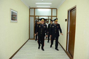 Nəsimi rayonunda Polis şöbəsinin inzibati binasının açılışı olub.