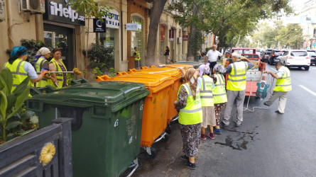 Rayon ərazisində növbəti iməcilik keçirilib, sanitar təmizlik işləri aparılıb.