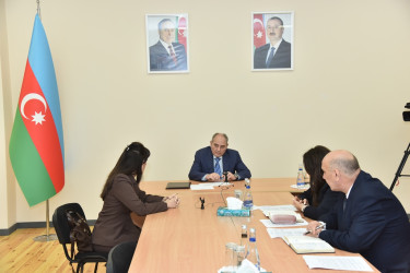 Nəsimi rayon İcra Hakimiyyətinin başçısı növbəti səyyar qəbul keçirib