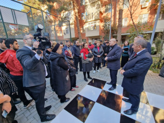 RİH başçısı mikrorayonda səyyar qəbul keçirib