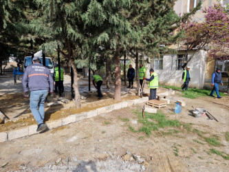 Nəsimi rayonu Cavadxan 28,32 saylı ünvanlarda abadlıq-quruculuq yenidənqurma işlərinə başlanılıb.