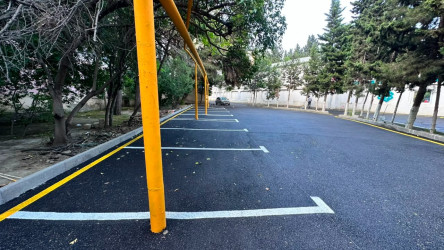 Nəsimi rayonunda genişmiqyaslı abadlıq və təmir-bərpa işləri davam etdirilir.