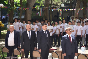 Ali təhsil müəssisələrinin tələbələri arasında keçirilən "Zəfər festivalı" adlı idman yarışlarının təltifolunma mərasimi keçirildi.